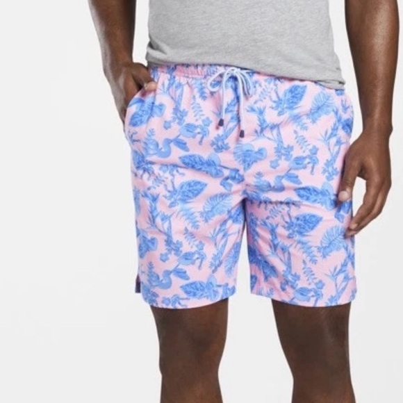 Peter Millar Other - Peter Millar Men’s Size small Snake Garden Swim Trunks Bathing Suit (bin D)